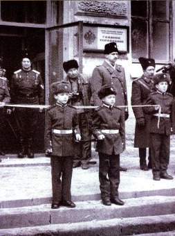 Открытие Донского Императора Александра III кадетского корпуса в г. Новочеркасске. 1 сентября 1992 г.